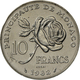 Monaco: Rainier II. 1949-2005: Lot 3 X 10 Francs 1982 ESSAI Fürstin Gracia Patricia (Grace Kelly) In - Monaco