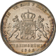 Bayern: Ludwig I. 1825-1848: Vereinsmünze 1848 - 3 1/2 Gulden, VII Eine Feine Mark, 2 Taler. 37,08 G - Otros & Sin Clasificación