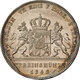 Bayern: Ludwig I. 1825-1848: Vereinsmünze 1848 - 3 1/2 Gulden, VII Eine Feine Mark, 2 Taler. 37,08 G - Autres & Non Classés