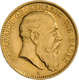 Baden: Friedrich I. 1852-1907: 10 Mark 1907 G, Jaeger 190, Randdelle, Kleine Kratzer, Sehr Schön - V - Monete D'oro