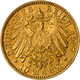 Baden: Friedrich I. 1852-1907: 10 Mark 1907 G, Jaeger 190, Randdelle, Kleine Kratzer, Sehr Schön - V - Monete D'oro