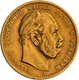 Preußen: Wilhelm I., 1861-1888: 10 Mark 1872 A, Jaeger 242, 3,93 G, 900/1000 Gold, Sehr Schön. - Monete D'oro
