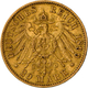 Preußen: Wilhelm II. 1888-1918: 20 Mark 1899 A. 7,95 G, 900/1000 Gold, Jaeger 252, Kratzer, Sehr Sch - Monedas En Oro