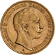 Preußen: Wilhelm II. 1888-1918: 20 Mark 1906 A, 7,96 G, 900/1000 Gold. Jaeger 252, Randfehler, Sehr - Monete D'oro