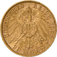 Preußen: Wilhelm II. 1888-1918: 20 Mark 1909 J, Jaeger 252, Sehr Niedrige Auflage, Sehr Schön - Vorz - Monedas En Oro