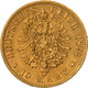 Württemberg: Karl, 1864-1891: 10 Mark 1876 F, Jaeger 292, 3,93 G 900/1000 Gold. Sehr Schön. - Pièces De Monnaie D'or