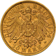 Württemberg: Wilhelm II. 1891-1918: 10 Mark 1904 F. Jaeger 295, 3,97 G, 900/1000 Gold, Vorzüglich. - Monedas En Oro