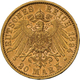 Württemberg: Wilhelm II. 1891-1918: 20 Mark 1894 F, Jaeger 296, 7,94 G, 900/1000 Gold, Vorzüglich. - Monete D'oro