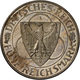 Weimarer Republik: 5 Reichsmark 1930 A, Rheinlandräumung, Jaeger 346, Ex Künker Auktion 15.03.1989, - Otros & Sin Clasificación