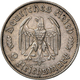 Drittes Reich: 2 Reichsmark 1934 F, Schiller, Jaeger 358, Sehr Schön. - Altri & Non Classificati