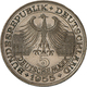 Bundesrepublik Deutschland 1948-2001: 5 DM 1955 G, Markgraf Von Baden, Jaeger 390, Kleine Kratzer, S - Autres & Non Classés