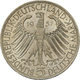 Bundesrepublik Deutschland 1948-2001: 5 DM 1957 J, Freiherr Von Eichendorff, Jaeger 391, Vorzüglich. - Otros & Sin Clasificación