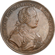 Medaillen Alle Welt: Deutscher Orden, Karl Alexander Von Lothringen 1761-1780: Bronzemedaille 1776 V - Non Classés