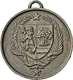 Medaillen Alle Welt: Senegal: Tragbare Silbermedaille O. J., 40 Mm, 17,16 G, Herrliche Tönung, Von G - Non Classificati