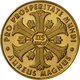 Medaillen - Religion: 2,5 Dukat Medaille 1960, 980/1000 Gold (Aureus Magnus) Dritte Emission Mit Mot - Zonder Classificatie