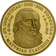 Medaillen Deutschland - Personen: Goldmedaille Auf Den 200. Todestag Und 275. Geburtstag Des Dichter - Autres & Non Classés