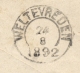 Delcampe - Nederlands Indië - 1892 - Kleinrond En Puntstempel SOERAKARTA Op Envelop G6 Naar Batavia - India Holandeses