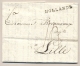 Nederland - 1805 - HOLLANDE Stempel Op Complete Vouwbrief Van Amsterdam Naar Lille - ...-1852 Voorlopers