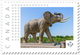 ST. THOMAS, Ontario. JUMBO The ELEPHANT MEMORIAL Photo/Personalized Postage Stamp MNH Canada 2018 [p18-05sn6] - Photography
