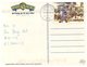 (190) Australia - QLD - Movie World - Batman And Robin And Bat Mobile (posted With Singapore Stamp At Back Of Card) - Gold Coast