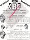 75- PARIS- RARE PUBLICITE PROJECTEURS CIBIE-62 RUE HAXO-MARS 1932- ECLAIRAGE AUTO MOTO- LANTERNE PROJECTEUR ECLAIRAGE - Pubblicitari
