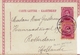 Carte Lettre Entier Postal Bruxelles Belgique 1919 Rotterdam Nederland - Postkarten 1909-1934