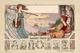 Jugendstil Frauen Politiker Sign. Wimmer, A.  Künstlerkarte I-II Art Nouveau Femmes - Non Classés