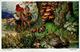 Zwerg Frosch Jagd Sign. Wiegand, Martin Verlag TSN 2008 Künstlerkarte I-II Grenouille Lutin Chasse - Fairy Tales, Popular Stories & Legends