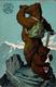 Bär Personifiziert Bergsteiger Werbung Leche Suiza Marca Oso Künstlerkarte I-II (Ecken Abgestossen, Fleckig) Publicite - Other & Unclassified