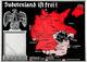 NS-LANDKARTE WK II - SUDETENLAND-BEFREIUNG Mit S-o 1938 I - Weltkrieg 1939-45