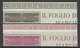 1955 Italia Italy Repubblica PACCHI IN CONCESSIONE F. STELLE 75L Bruno + 110L Lilla Rosa MNH** Angolo Con Scritta - Pacchi In Concessione