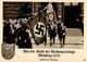 RP NÜRNBERG 1935 WK II - Erinnerungskarte Nr. 10 - Ankunft Der Blutfahne - S-o I - War 1939-45
