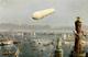 Zeppelin Fahrt Der Reichstagsmmitglieder über Dem Bodensee Ansichtskarte I-II Dirigeable - Airships