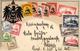 Kolonien Deutsch-Südwestafrika Briefmarken Auf AK Präge-Karte Stpl. Lüderitzbucht U. Kaisl. Schutztruppe Für Südwestafri - History