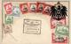 Kolonien Deutsch Ostafrika Briefmarken Auf AK Mit Stpl. Ungarische Post  I-II Colonies - Histoire