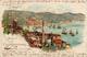 Kolonien Deutsche Post Türkei Konstantinopel Lithographie 1901 I-II Colonies - Storia