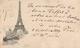 Vorläufer Eifelturm Paris Sonderstempel 1889 I-II (fleckig) - Unclassified