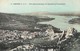 CARTE POSTALE ORIGINALE ANCIENNE COULEUR : ORGON VUE PANORAMIQUE LA DURANCE ET CAVAILLON BOUCHES DU RHONE  (13) - Autres & Non Classés