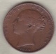 Grande-Bretagne . 1 Farthing 1839. Victoria - B. 1 Farthing