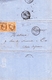 Delcampe - Lettre 1862 Avec Correspondance Paire Napoléon III 10c Type II Paris Pour Eu Saine Maritime Lavigne Sculpteur - 1849-1876: Période Classique