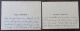 Petite Enveloppe + Cartes Avec Timbres YT N°680 Et 721 - 1949 - 1921-1960: Période Moderne