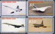 USA AVIATION PLANE CONCORDE SET OF 32 PHONE CARDS - Avions