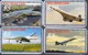 USA AVIATION PLANE CONCORDE SET OF 32 PHONE CARDS - Avions