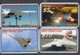 Delcampe - USA AVIATION PLANE CONCORDE SET OF 32 PHONE CARDS - Avions