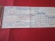 BILLET EMBARQUEMENT AVION ALGERIE  TITRE TRANSPORT TICKET LIGNE AERIENNE INTERNATIONALE ALGER /MARSEILLE 1973 - World