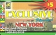 IDT: UTA Exclusive - New York 3 Month, Short Serial No, Email And Www. One Line - Sonstige & Ohne Zuordnung