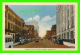 WINDSOR, ONTARIO - OUELLETTE AVENUE - ANIMATED WITH OLD CARS - JACKSON CLOTHING -  PECO - - Windsor