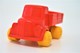 Vintage VINYL TOY CAR : Maker VIKINGPLAST SWEDEN -No. 10. VIKING PLAST Old Truck Model - 8.50cm - 19XX - Rubber - Other & Unclassified