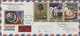 08019 Adschman / Ajman: 1970, Apollo 13, Complete Set Perf./imperf., Complete Set Of Six De Luxe Sheets An - Ajman