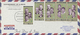 08026 Adschman / Ajman: 1971, Apollo Crew, Complete Set Perf./imperf., Complete Set Of Eight De Luxe Sheet - Adschman